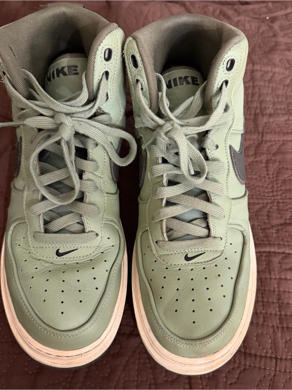 Nike Air Force One - Oil Green, Size 10
